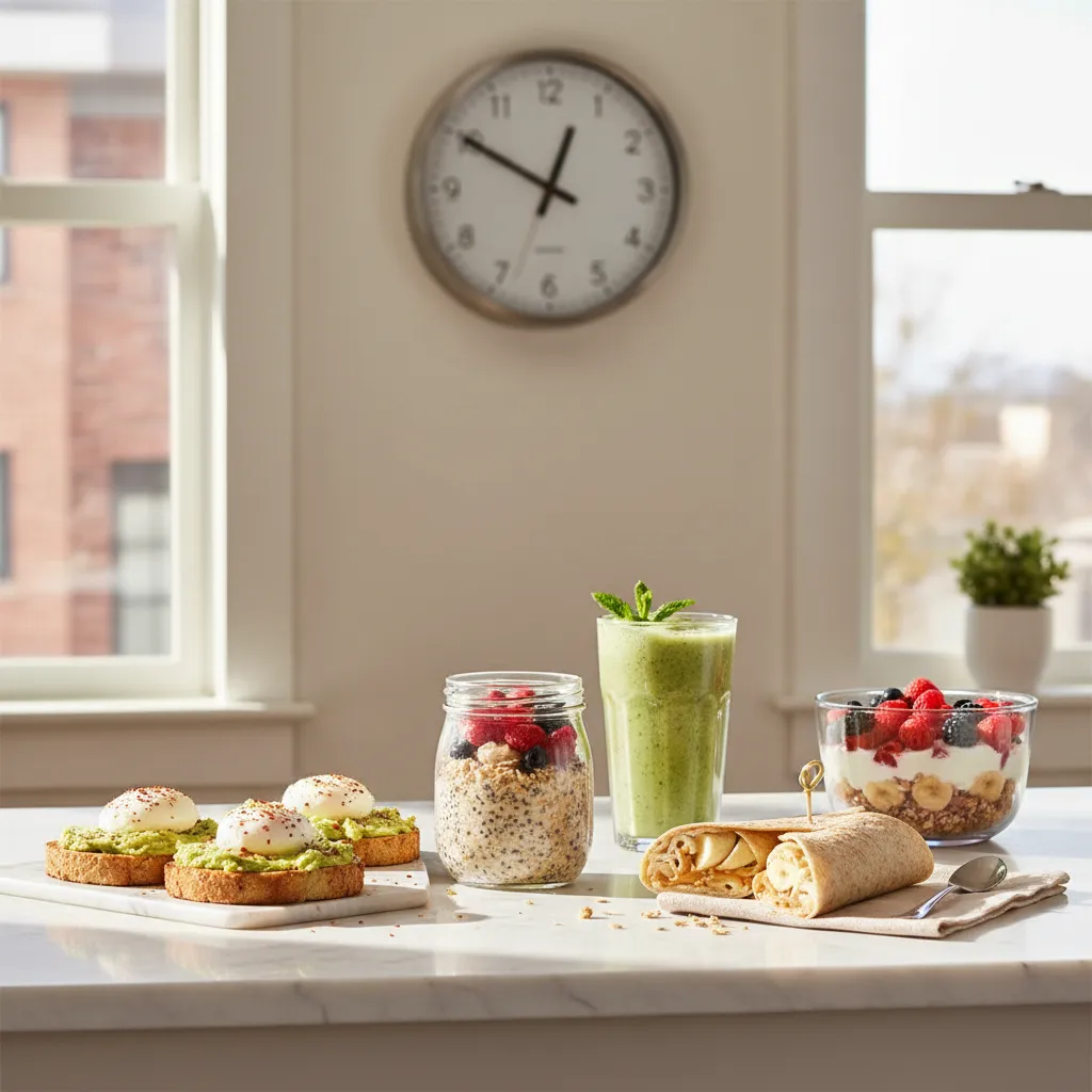 7 Quick Healthy Breakfast Ideas for Busy Mornings (Ready in 5 Minutes)