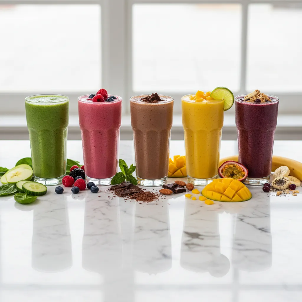 10 Smoothie Recipes for Every Goal: Energy, Weight Loss, Muscle, and More