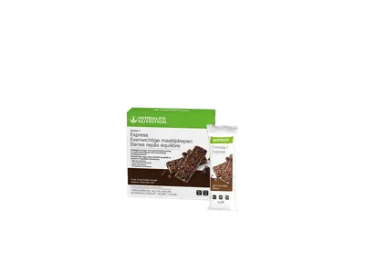 Barres repas équilibre Formula 1 Express - Chocolat noir