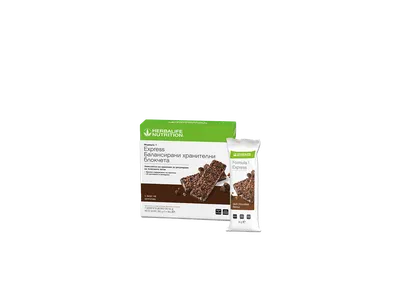 Формула 1 Express Балансирани хранителни блокчета - Шоколад
