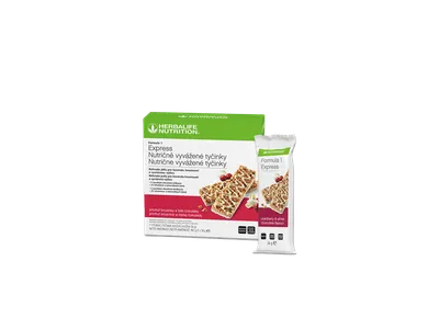 Formula 1 Express nutričně vyvážené tyčinky - Brusinka a bílá čokoláda