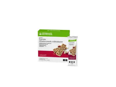 Formula 1 Express Afbalancerede måltidsbarer - Cranberry and White Chocolate
