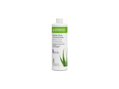 Herbal Aloe Concentrado - Uva