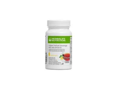 Instant herbal beverage with tea extracts - Lemon