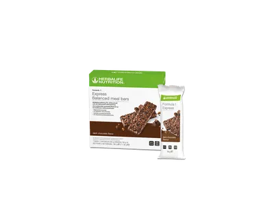 Formula 1 Express Balanced meal bars - Dark chocolate