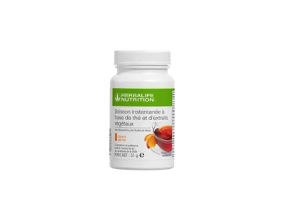 ​​Boisson instantanée à base de thé et d'extraits végétaux​ - Pêche