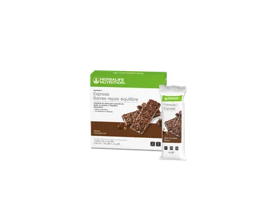 Barres repas équilibre Formula 1 Express - Chocolat noir