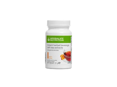 Instant Herbal Beverage with Tea Extracts - Peach