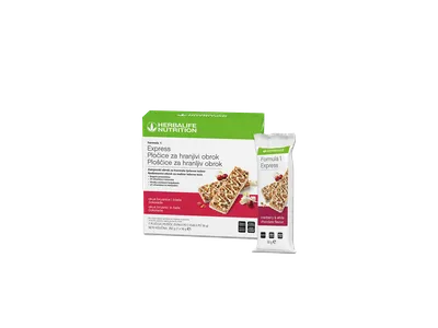 Formula 1 Express Pločice za hranjivi obrok - Brusnice i bijele čokolade