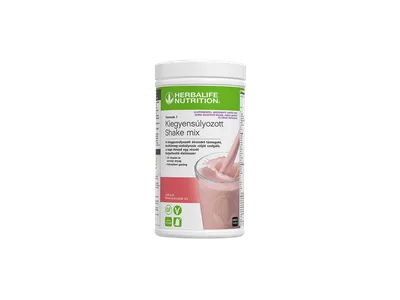 Formula 1 Kiegyensúlyozott shake mix - Málna és fehércsokoládé