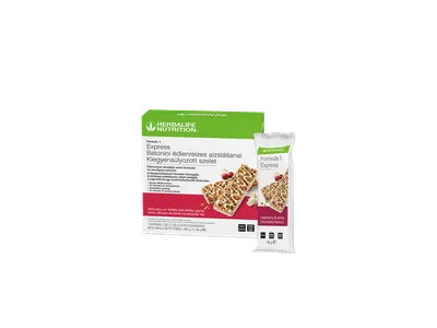 Formula 1 Express Kiegyensúlyozott szelet - Vörös áfonya és fehér csokoládé