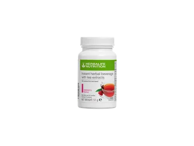 Instant Herbal Beverage with Tea Extracts - Raspberry