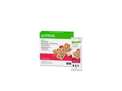 Formula 1 Express Barrette Sostitutive del Pasto  - Mirtillo Rosso e Cioccolato Bianco