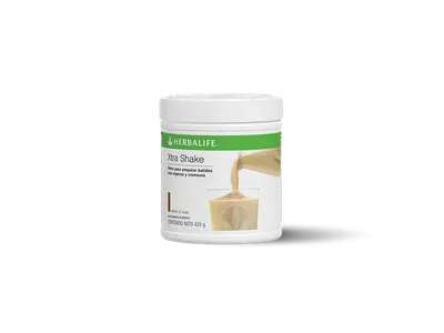 Xtra Shake Polvo para preparar batidos más espesos y cremosos sabor a nuez 420 g - a Nuez