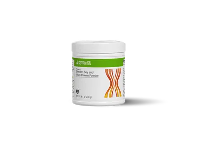 Formula 3 - Blended Soy and Whey Protein Powder - Peach