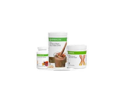 Start Now Pack F1/ F3 Protein Powder/ Tea Mix (Peach 102 g) - Dutch Chocolate