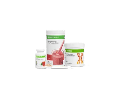 Start Now Pack F1/F3 Protein Powder/Tea Mix (LH 51 g) - Strawberry