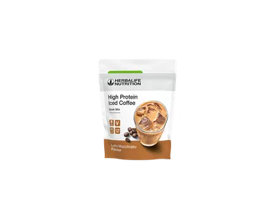 High Protein Iced Coffee - Latte Macchiato