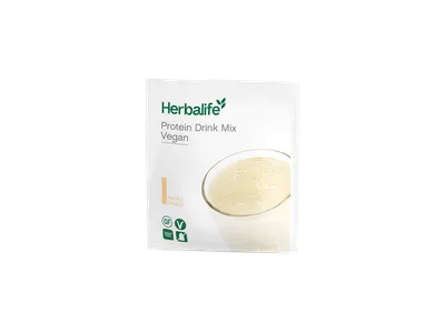 Mistura Vegana para Bebida de Proteína - Baunilha