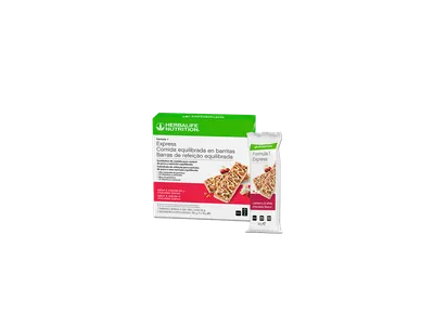 Fórmula 1 Express - Barras de Refeição Equilibrada - Arando e chocolate branco