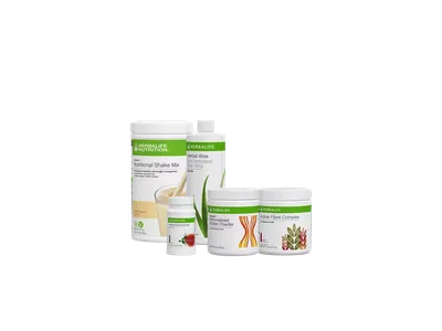 Healthy Breakfast Set - Aloe Original - Vanilla Cream