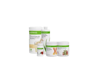 Healthy Breakfast Set - Aloe Mandarin - Vanilla Cream