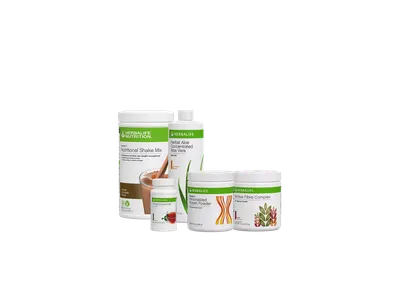 Healthy Breakfast Set - Aloe Mandarin - Smooth Chocolate