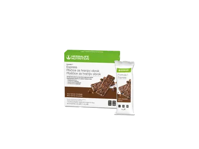 Formula 1 Express ploščice za hranljiv obrok - Temne čokolade