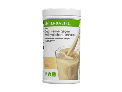 Formül 1 Öğün Yerine Geçen Besleyici Shake Karışımı - Vanilya Aromalı