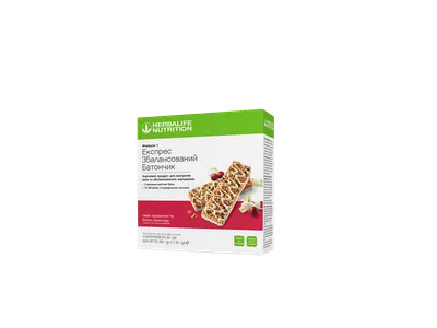 Формула 1 Експрес Збалансований Батончик - смак журавлини та білого шоколаду