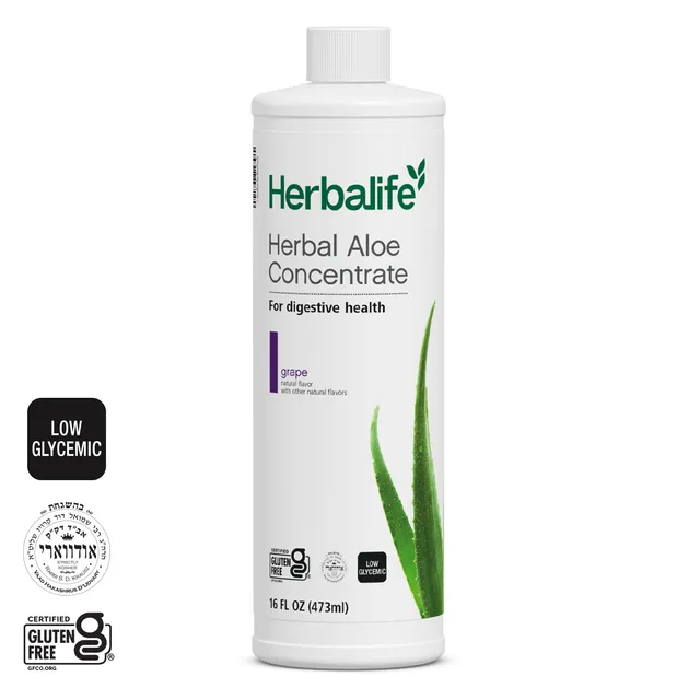 Herbalife Herbal Aloe Concentrate - Anggur - Produk Rasmi