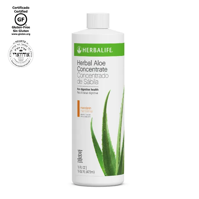 Herbalife Concentrado de Aloe Herbal - Mandarina - Producto Oficial