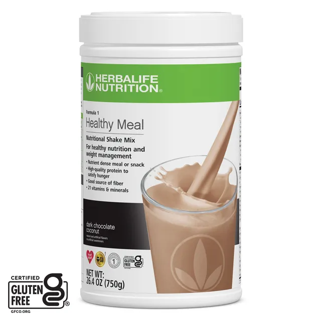 Herbalife Formula 1 - Tmavá čokoláda s kokosem - Oficiální produkt