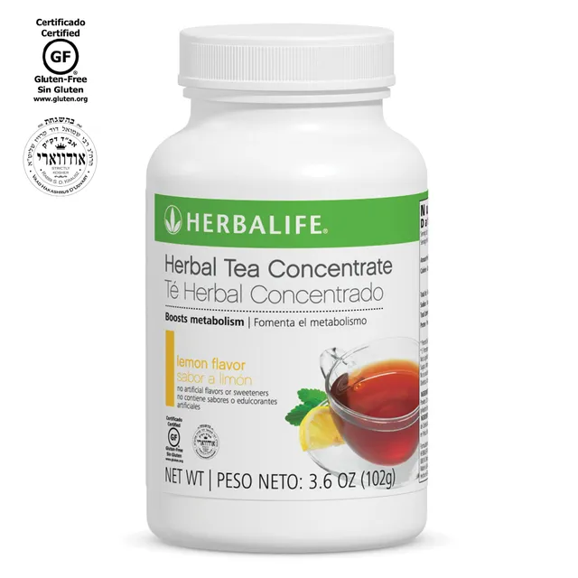 Herbalife Concentrado de Té Herbal - Limón - Producto Oficial
