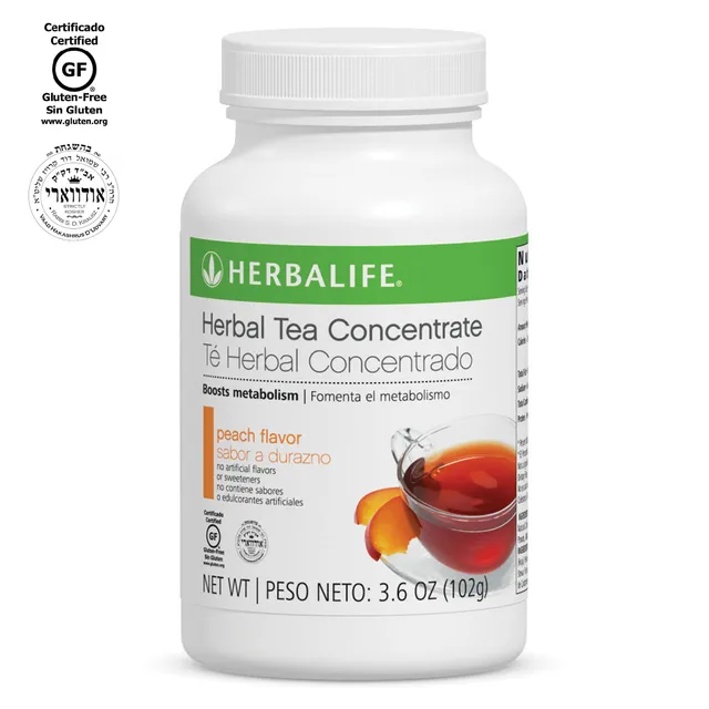 Herbalife Herbal Tea Concentrate - Peach - Official Product