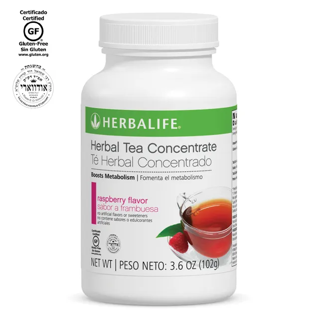 Herbalife Concentrado de Té Herbal - Frambuesa - Producto Oficial