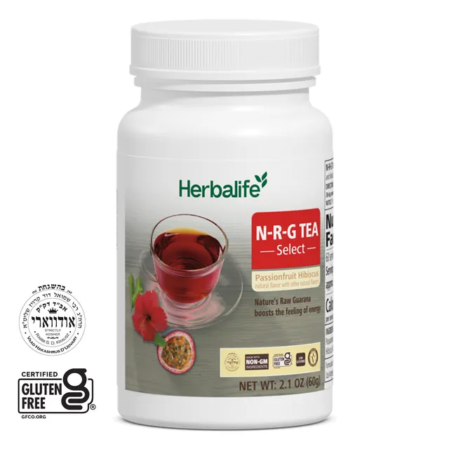 Herbalife N-R-G Tea Select - Marakuja Hibiskus - Oficjalny Produkt