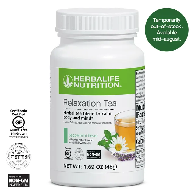 Herbalife Té de Relajación - Menta - Producto Oficial
