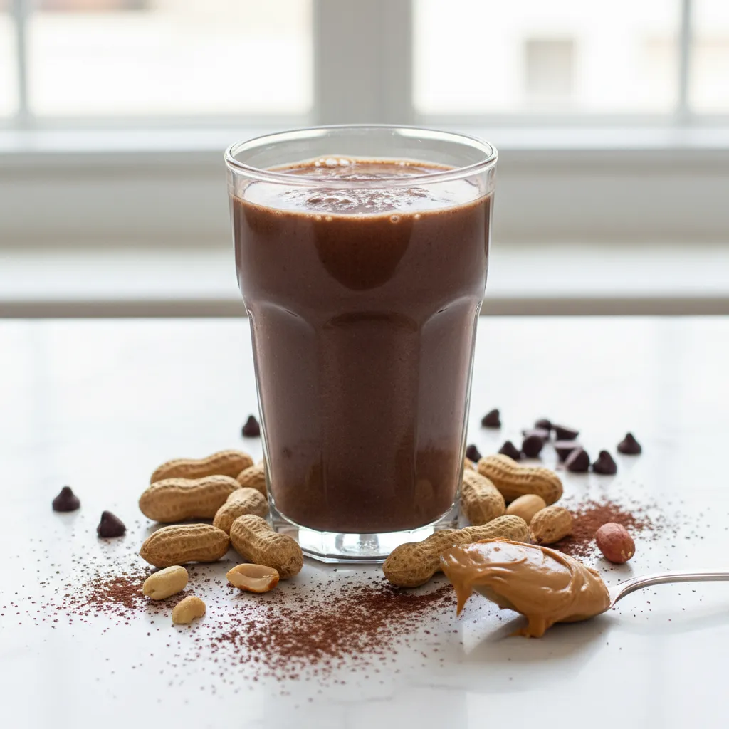 Chocolate Peanut Cookie Shake — High-Protein Recipe