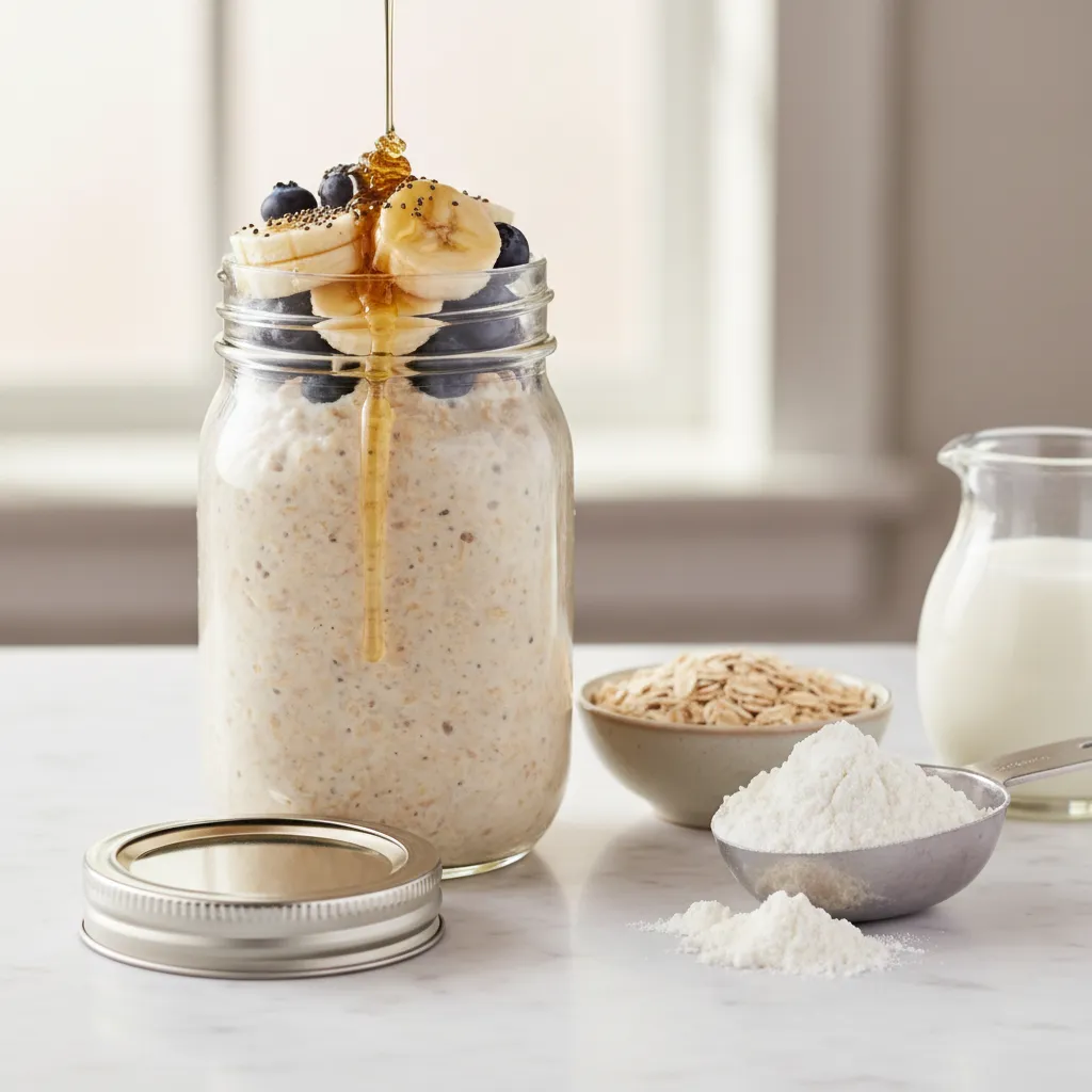 Overnight Protein Oats — Herbalife Recipe