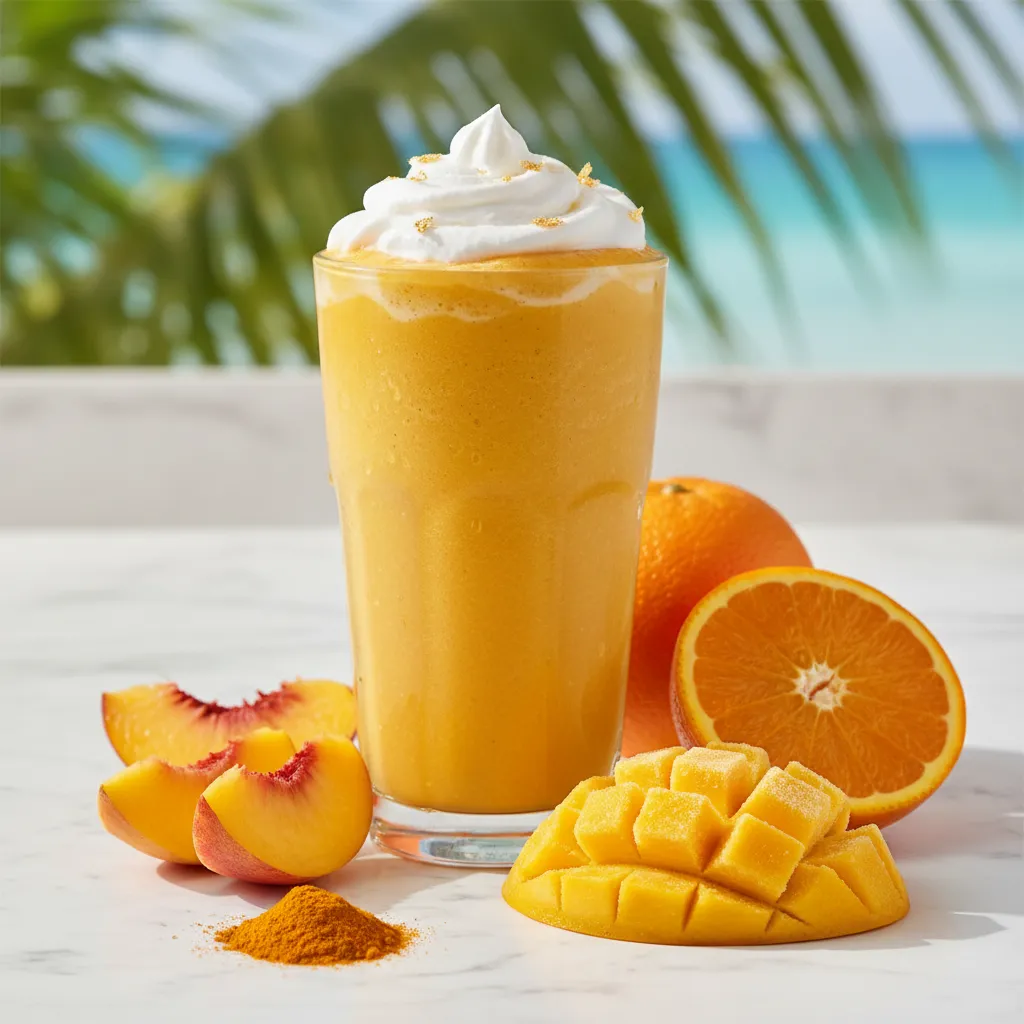 Peach Mango Sunshine Smoothie — Herbalife Recipe