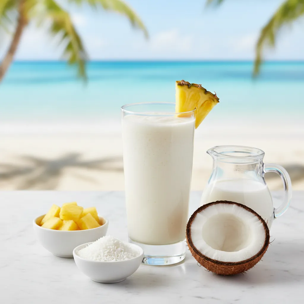 Piña Colada Protein Smoothie — Herbalife Recipe