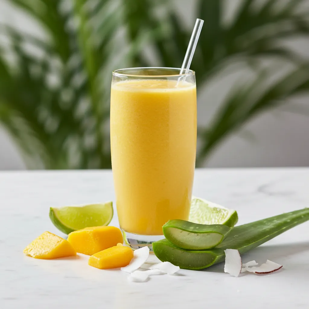Tropical Mango Aloe Smoothie — Herbalife Recipe